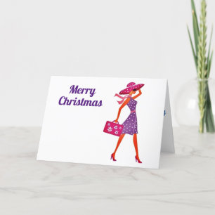 CARTÃO DE FESTIVIDADES NATAL DO MERCADO ***A UMA SENHORA ESPECIAL***