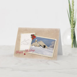 Cartão De Festividades Natal do País