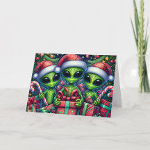 Natal do Pequeno Alienígena Ajudante do Papai Noel