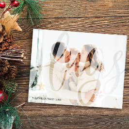 Cartão De Festividades Natal dos Hugs Simplísticos Modernos