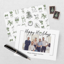 Natal Elegante Verde e Preto