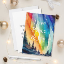 Natal em Aquarela Luzes do Norte Gay