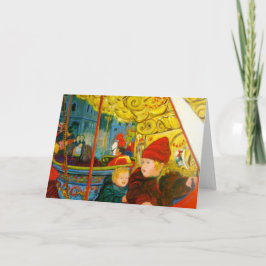 CARTÃO DE FESTIVIDADES NATAL EM CHOLET