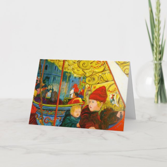 CARTÃO DE FESTIVIDADES NATAL EM CHOLET (Frente)