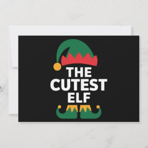 Cartão De Festividades Natal Em Família da Correspondência do Elfo Mais F