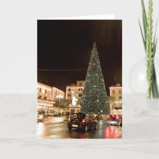 Cartão De Festividades Natal em Sorrento
