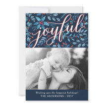 Natal Feliz Foto de Feriado de Folhagem de Aquarel