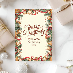 Cartão De Festividades Natal Feriado