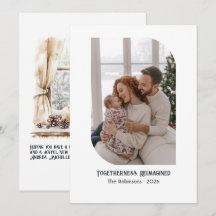 Natal Foto de Família Reimaginada Juntos