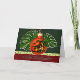 Cartão De Festividades Natal havaiano 2