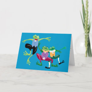 Cartão De Festividades Natal Hoppy