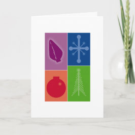 Cartão De Festividades Natal Icônico