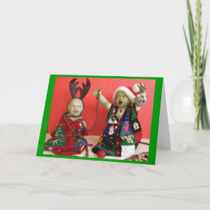 Cartão De Festividades Natal: Já não é só para os vivos.