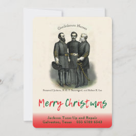 Cartão De Festividades 🎖️ Natal ⚔️ Janta da Guerra Civil