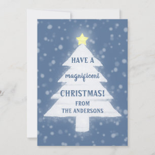 Cartão De Festividades Natal magnífico