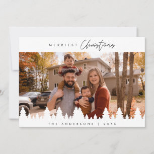 Cartão De Festividades Natal mais alegre, Foto da Família para Download