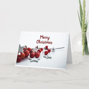 CARTÃO DE FESTIVIDADES *NATAL MERRÍVEL* PARA QUALQUER UM ESTE ANO! COMEMO