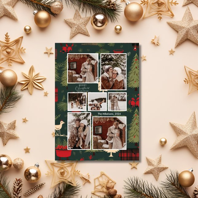 Cartão De Festividades Natal moderno no Japão Fotos Nórdicas (Criador carregado)