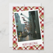 Natal na State St., Chicago Flat Holiday Card