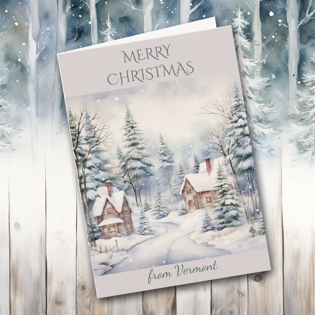 Cartão De Festividades Natal na Vila Vermont (Criador carregado)