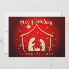 Cartão De Festividades Natal Natividade