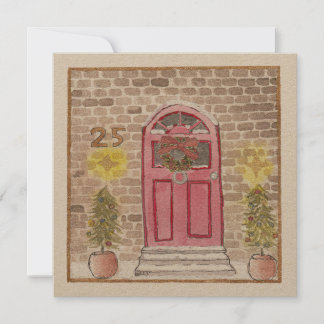 Cartão De Festividades Natal no 25