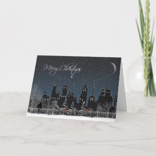 Cartão De Festividades Natal no Natal