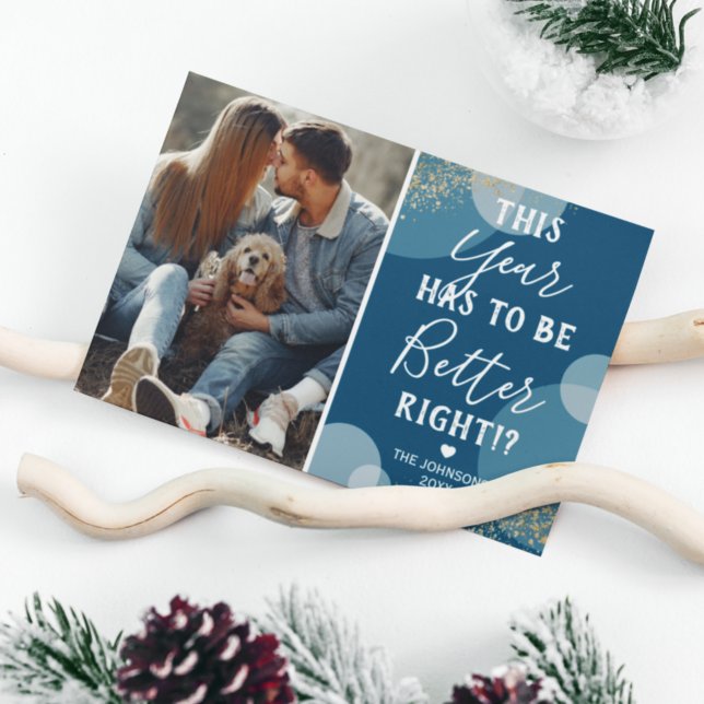 Cartão De Festividades Natal para melhor ano (Criador carregado)