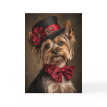 Natal para o Yorkie vitoriano