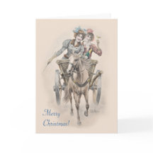 Natal para os cavalos, carrinhos e raparigas