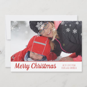 Cartão De Festividades Natal Personalizado Foto Natal