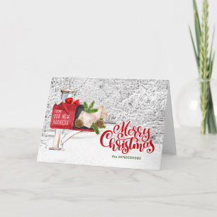 Cartão De Festividades Natal Rurículo do Nosso Novo Endereço