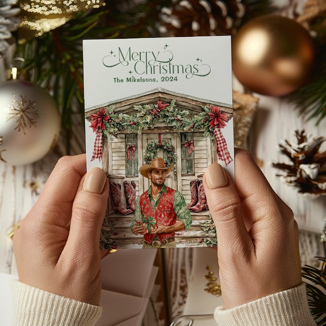 Cartão De Festividades Natal Russo Ocidental (Criador carregado)