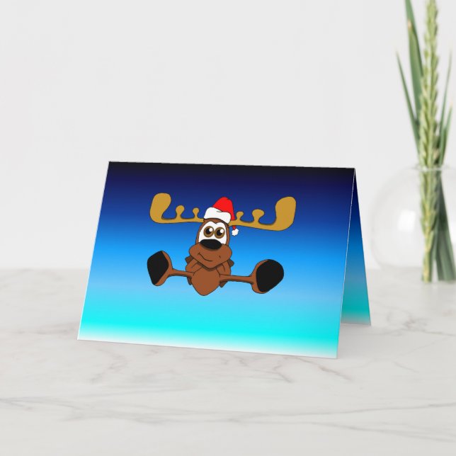 Cartão De Festividades Natal Suave (Frente)