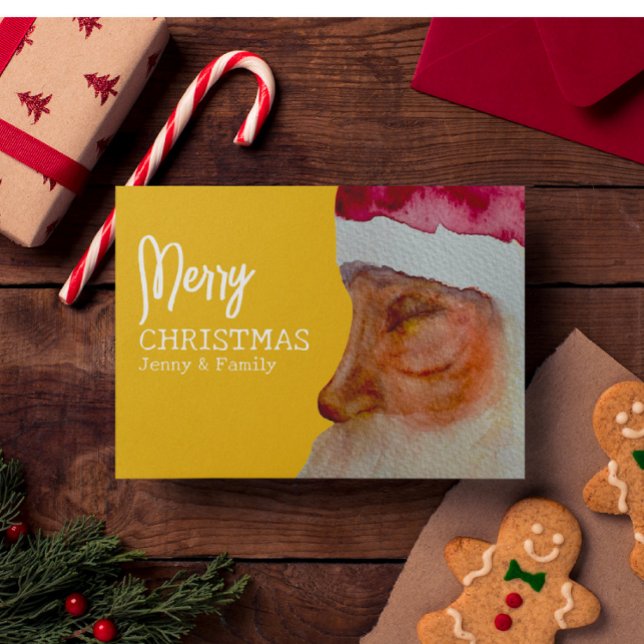 Cartão De Festividades Natal tradicional (Criador carregado)