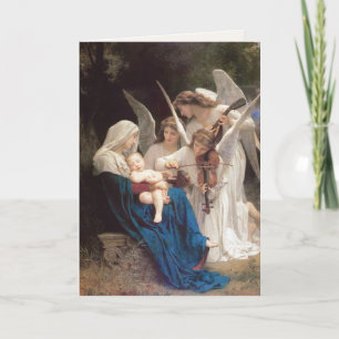 Cartão De Festividades Natividade Católica Vintage Virgem Maria Natal