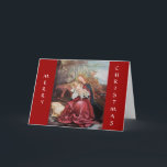 CARTÃO DE FESTIVIDADES NATIVIDADE COM ANJOS - MÁGICA DO NATAL<br><div class="desc">Atmosfera colorida e mágica do Natal pelo pintor alemão Matthias Grunewald ,  Detalhes do Segundo Estado do Isenheim Altarpart ,  estilo expressivo e intenso de arte medieval da Europa Central no século 16.Petróleo sobre madeira.</div>