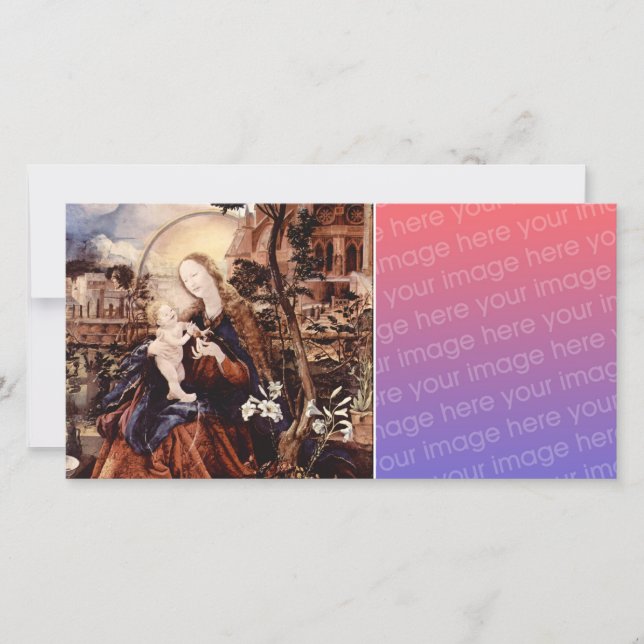 CARTÃO DE FESTIVIDADES NATIVIDADE COM VIAS BRANCAS - MÁGICA DO NATAL (Frente)