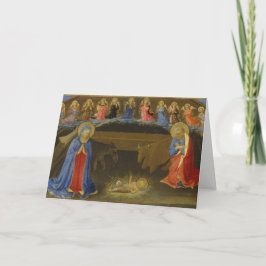 Cartão De Festividades Natividade Pintura Velha Angela Maria Natal