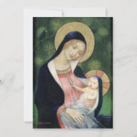 Natividade Vintage Madonna & Filho