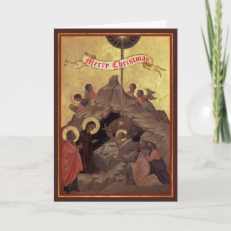 Cartão De Festividades Nativity