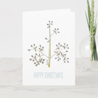 Cartão De Festividades Natural Christmas