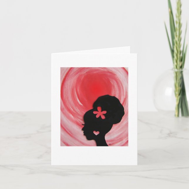 Cartão De Festividades Natural Love Notecard (Frente)