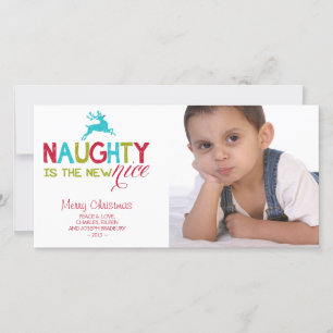 Cartão De Festividades Naughty é o novo Natal legal