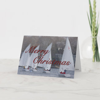 Cartão De Festividades Nautical Greeting Card