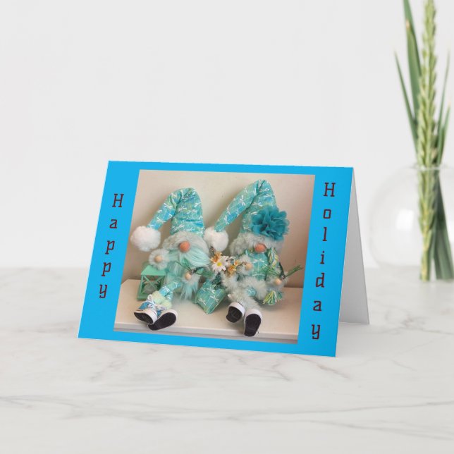 CARTÃO DE FESTIVIDADES NENHUM LUGAR COMO "NOME" PARA OS FERIADOS/AMIGOS T (Frente)