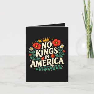 Cartão De Festividades Nenhum Rei América