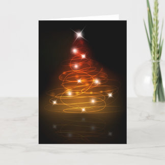 Cartão De Festividades Neon Tree Card
