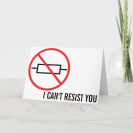 Cartão De Festividades nerd do namorados engraçado romântico irresistível