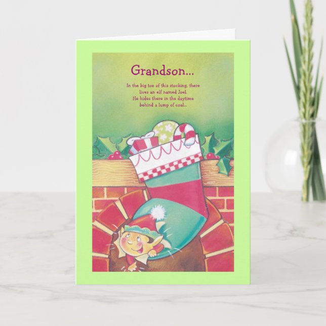 Cartão De Festividades neto... (Frente)